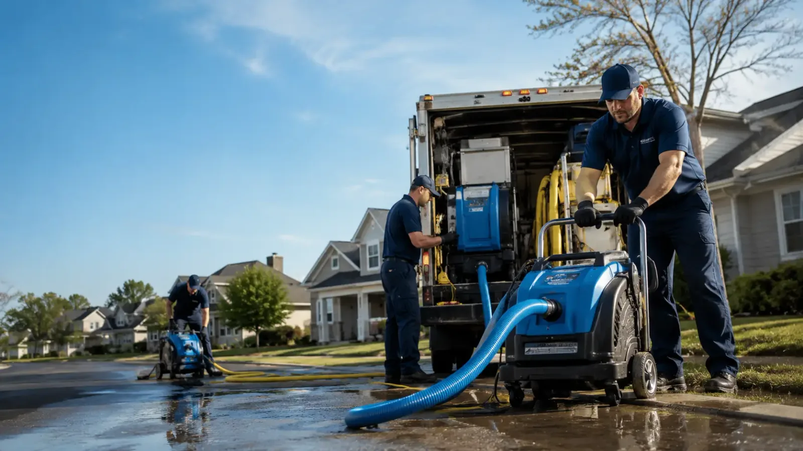 Flood Damage Cleanup in Circleville, WV